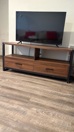 Industrial style TV Stand