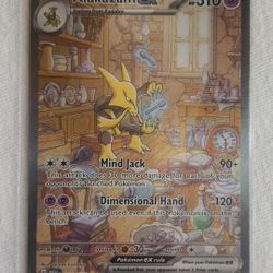 Pokemon Alakazam Ex 201/165