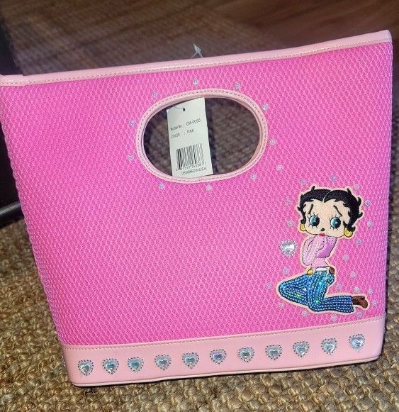 Betty Boop Pink Purse
