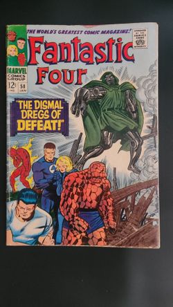 Fantastic four 58 low to mid grade..