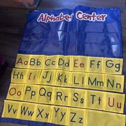 Alphabet pocket chart