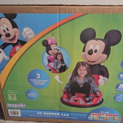 Mickey / Minnie Mouse 6v Bumper Car  
