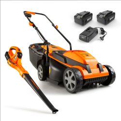 Blower and lawn mower
