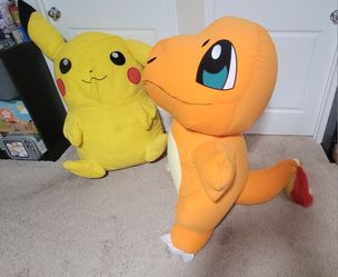 40 Inches Pikachu And Charmander