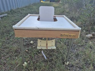 Antique Baby Walker And High Chair