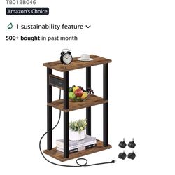 End Table With Outlets 