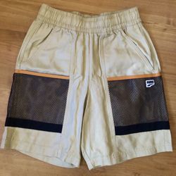 Puma Shorts Mens Small Beige Granola Downtown Cargo Outdoor