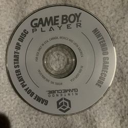 GameCube disc for gameboy player
