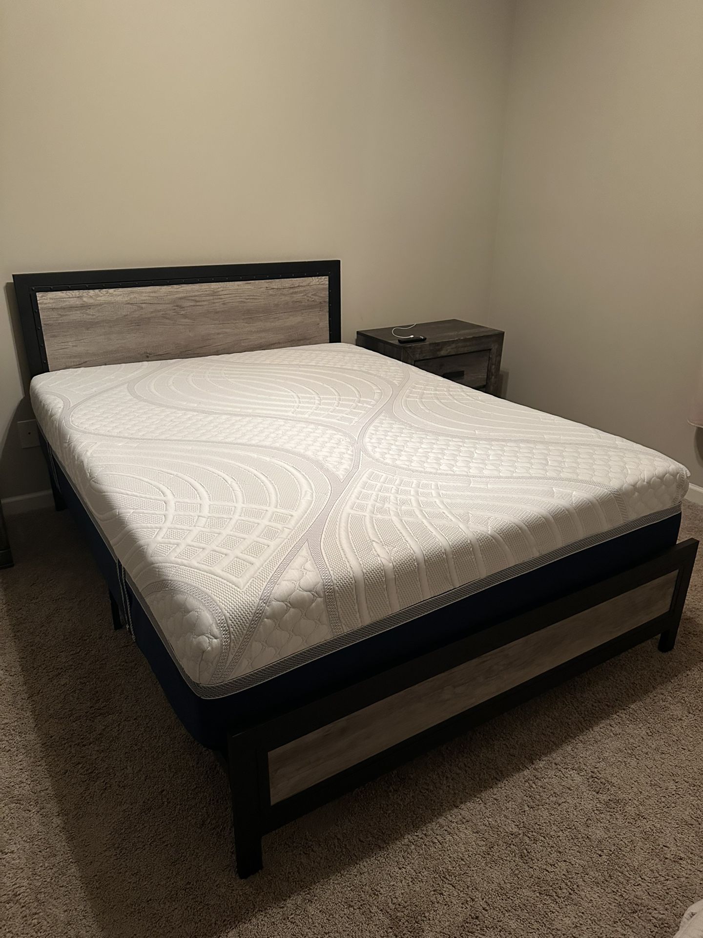 Bed Frame & Mattress