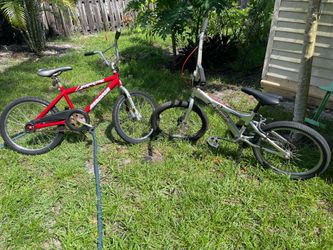Two Bikes 20” Huffy & Magna Used but Ready to Ride. $30 EACH FIRM ON PRICE