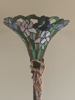 Tiffany style floor lamp