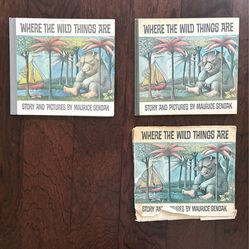 Where the wild things are first edition in 25th anniversary