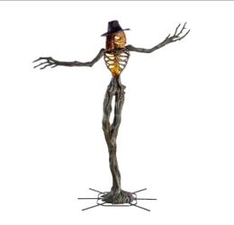 15 Ft. Gruesome Grounds Giant-Sized Animated LED Worricrow H10