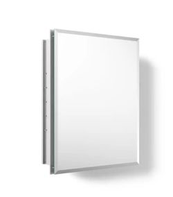 KOHLER
16 in. W x 20 in. H Single Door Recessed Medicine Cabinet with Mirror Interior