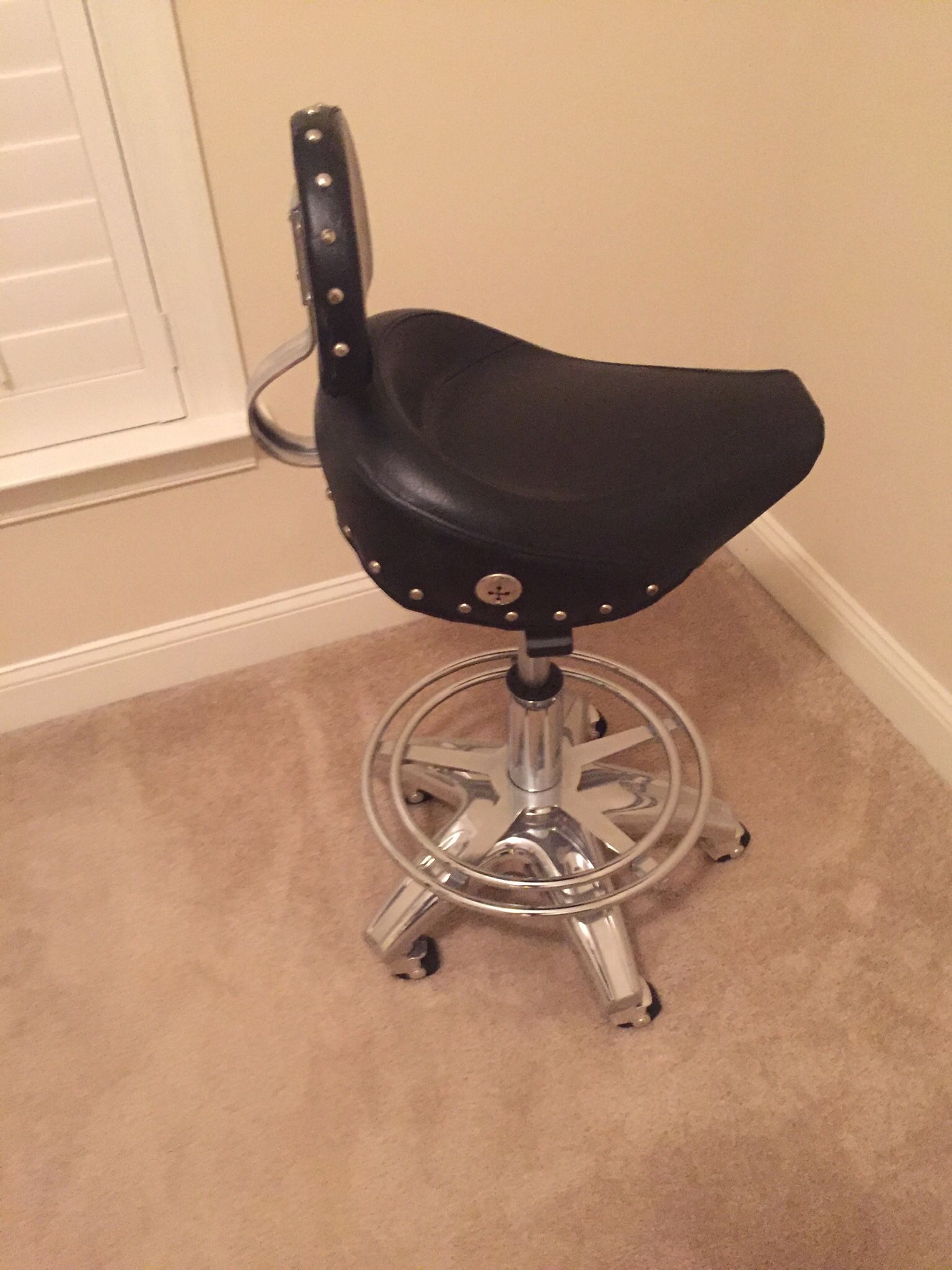 Motorcycle Saddle Stool