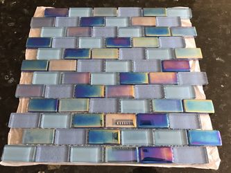 Blue Mosaic Pool Tile