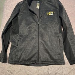 Men’s Medium Mizzou Zip Up Jacket 