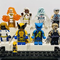 Marvel X-Men Minifigures Heroes Bundle | New Custom LEGO Compatible Toys