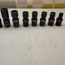 Snap On / Matco 3/8 Swivel Impact Sockets