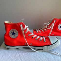 Converse All Star Orange. Men’s size 10