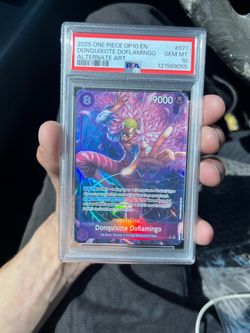 One Piece Donquixote Doflamingo Alternate Art PSA 10