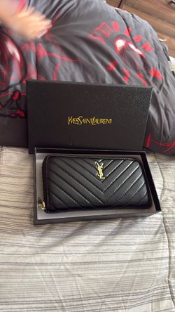 YSL card purse