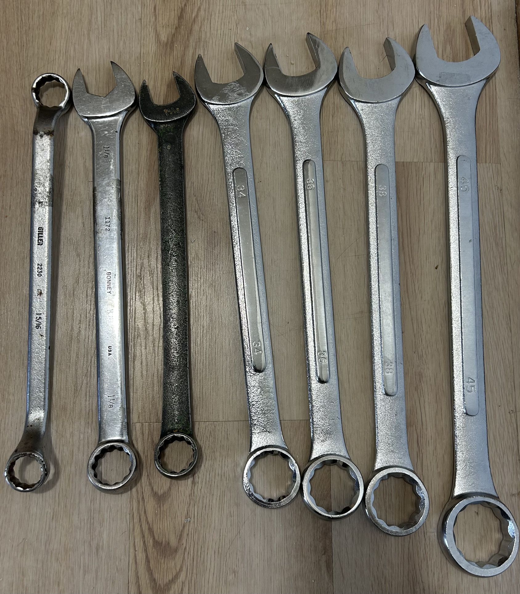 Big Combination Wrenches
