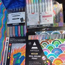 Brand New Pens And Markers 