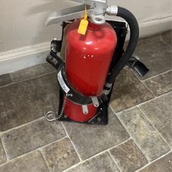 Fire Extinguisher With Holder