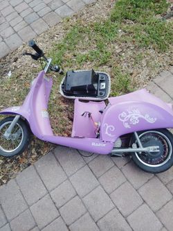 Razor scooter and lamps for sale