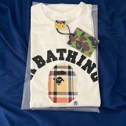 a Bathing Ape T Burberry