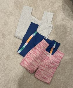 Colorful Leggings Set (sz large girls)