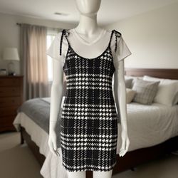 Chic Plaid Dress 