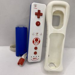Official Wii Remote TOAD Nintendo Motion Plus Inside OEM