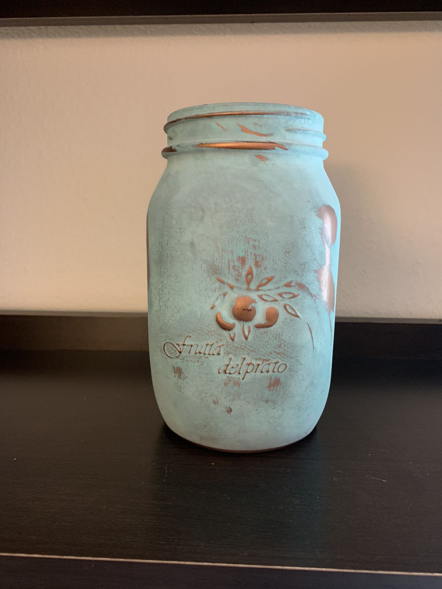 Distressed Flower Vase