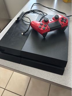 PS4 Console with Controller