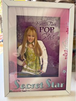 Miley Cyrus Hannah Montana Y2K 3D Disney Frame