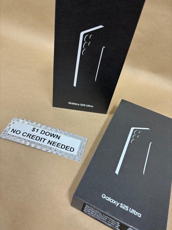 Samsung Galaxy S25 Ultra 5G - Only $1 Today Pay The Rest Later!
