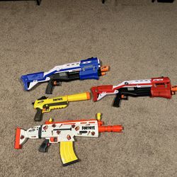 Nerf Gun Lot
