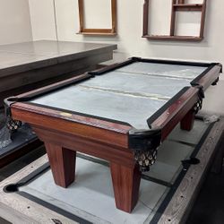 Connelly 7 Foot Taper Leg Pool Table