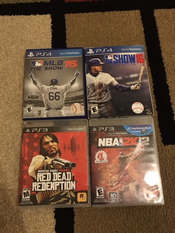 PS4 and PS3 GAMES FOR SALE!