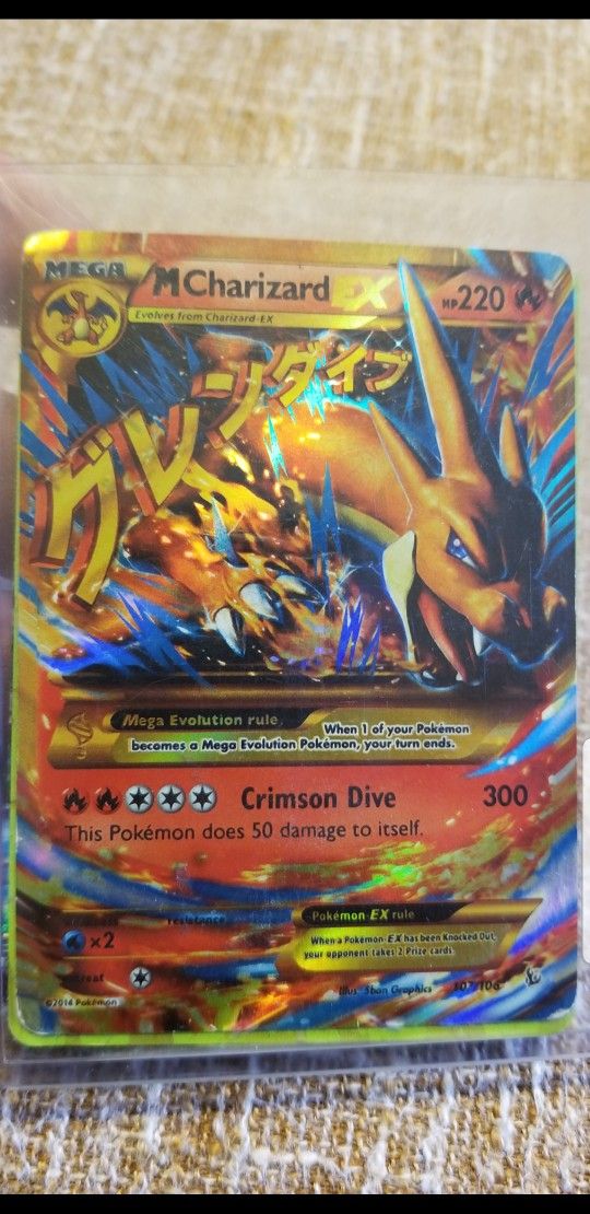 charizard pokemon card 2014 MEGA Charizard-EX 107/106 main image 1