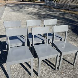 Gray Dining Chairs