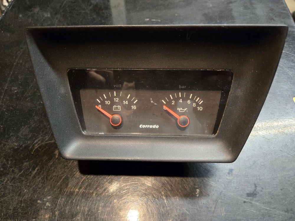 Vw Corrado Volt And Oil Gauges