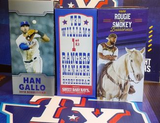 Texas Rangers Bobbleheads 
