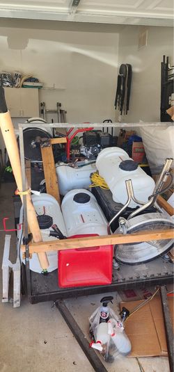 Car detailing trailer