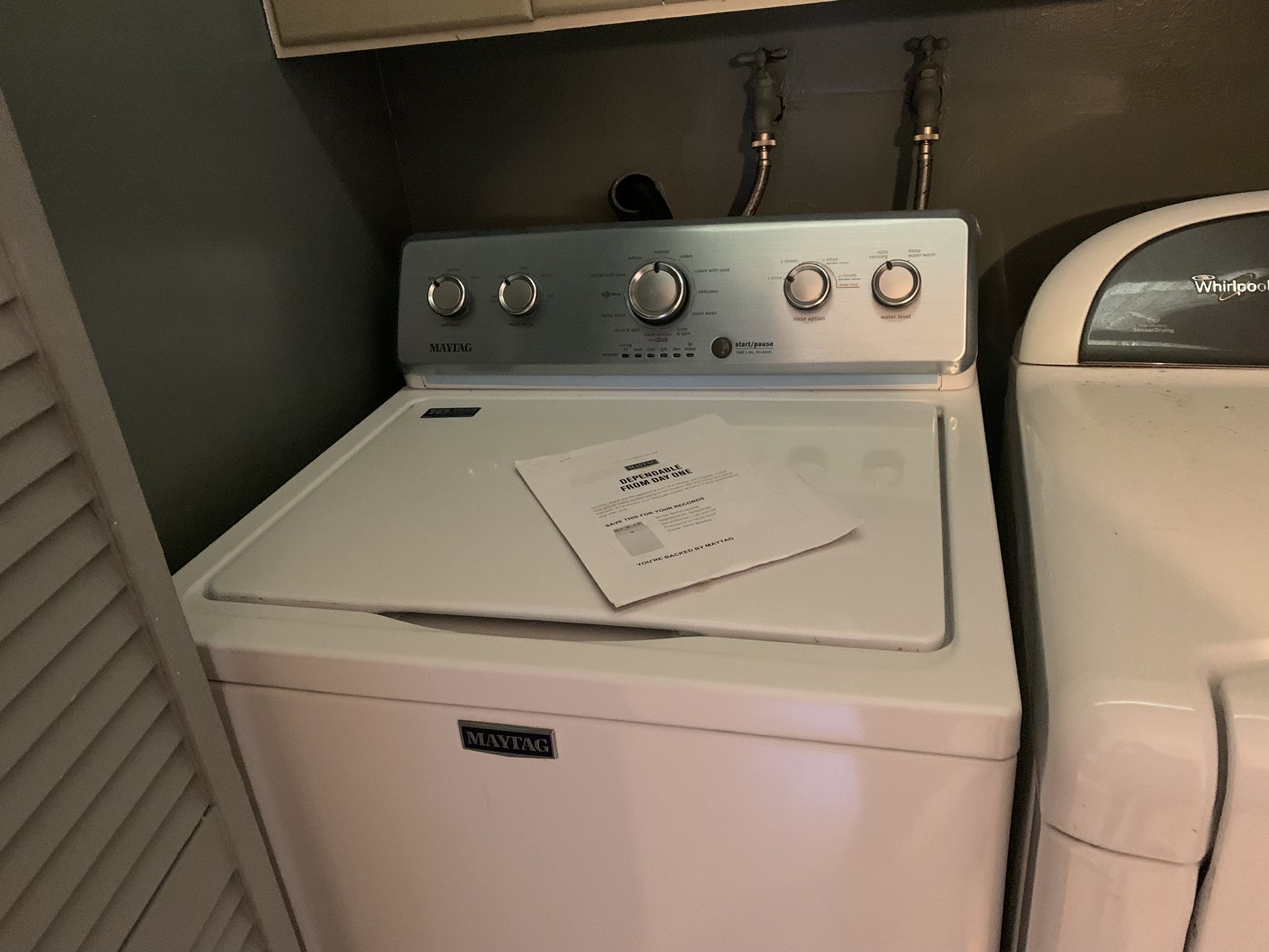 Washer and Dryer