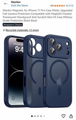 Oterkin Magnetic iPhone 17 Pro Case