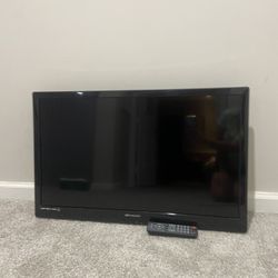 32” TV with Remote 