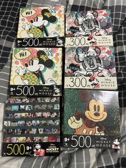 Disney Mickey And Minnie Puzzles 